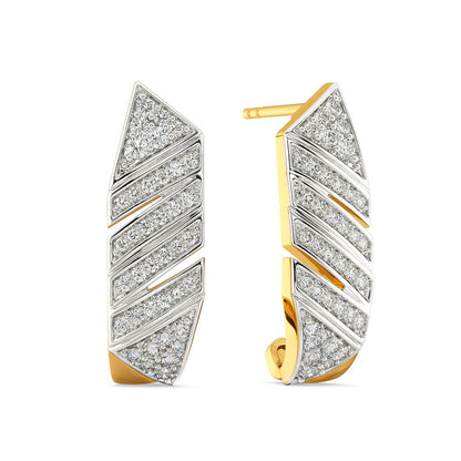 My Kinda Modern Diamond Earrings