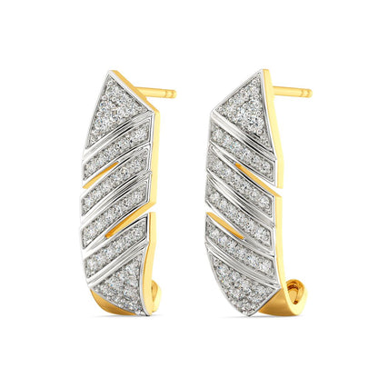 My Kinda Modern Diamond Earrings
