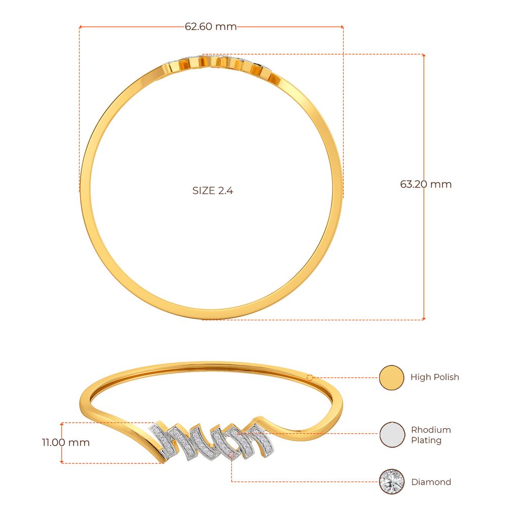 LBD To MBD Diamond Bangles