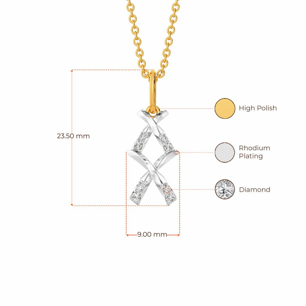 Shirt Comfort Diamond Pendants