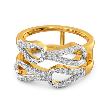 Comfy Buttons Diamond Rings