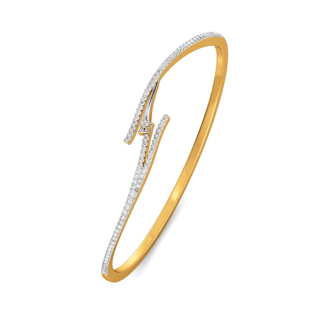 Love Over Sized Diamond Bangles