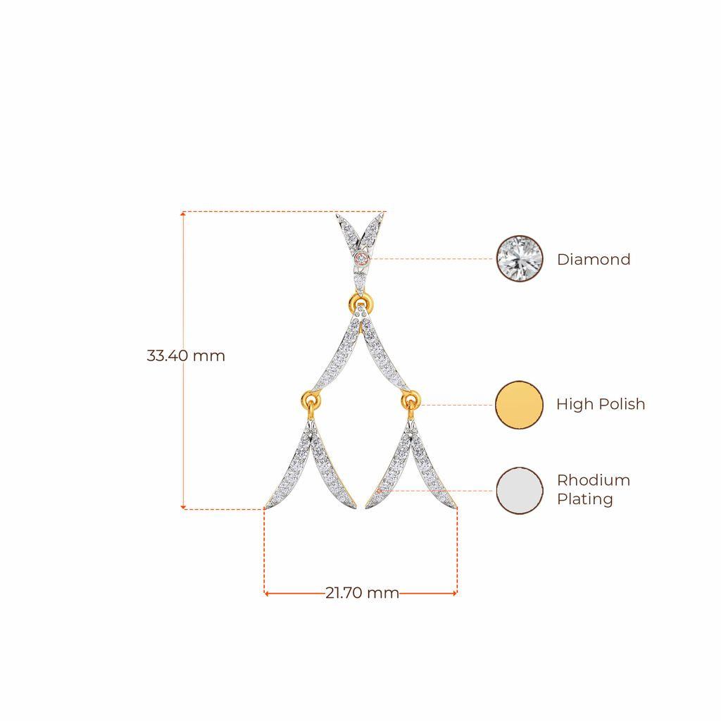 Idle Shirts Diamond Earrings