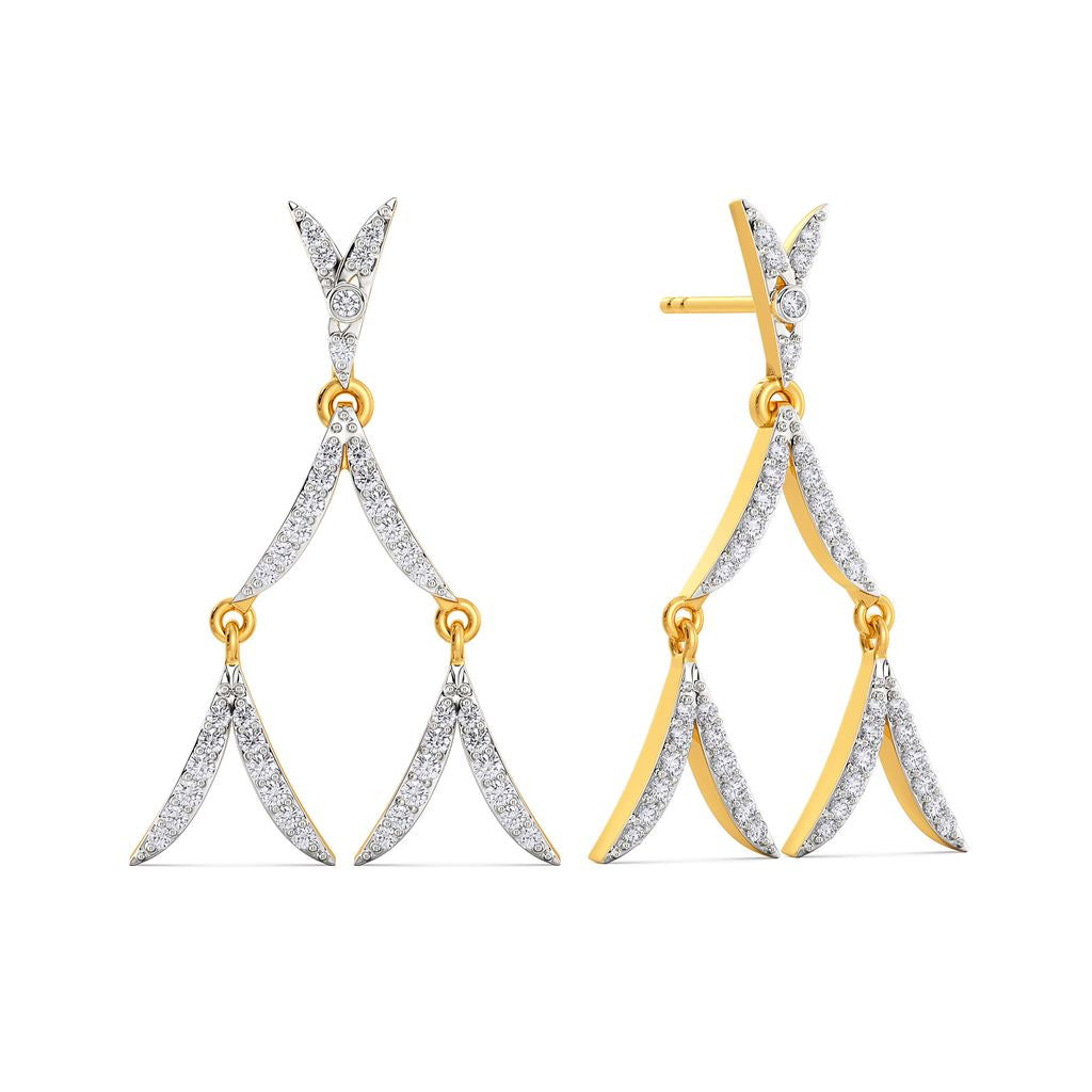 Idle Shirts Diamond Earrings