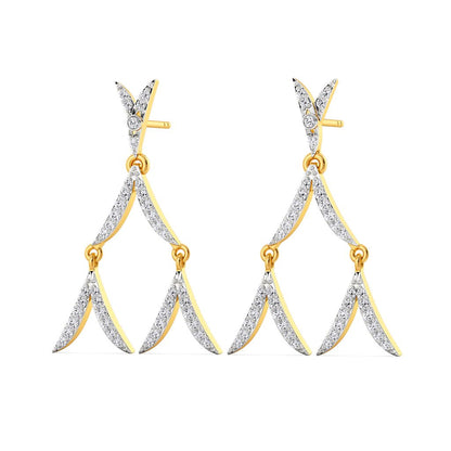 Idle Shirts Diamond Earrings