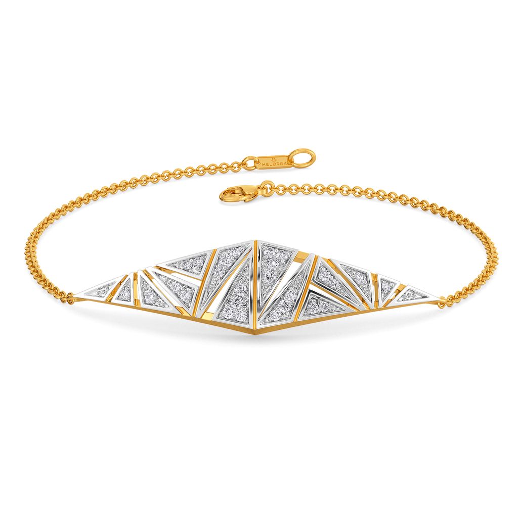 Tailored Edge Diamond Bracelets