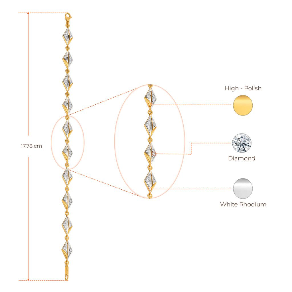 Sculpted for You Diamond Bracelets