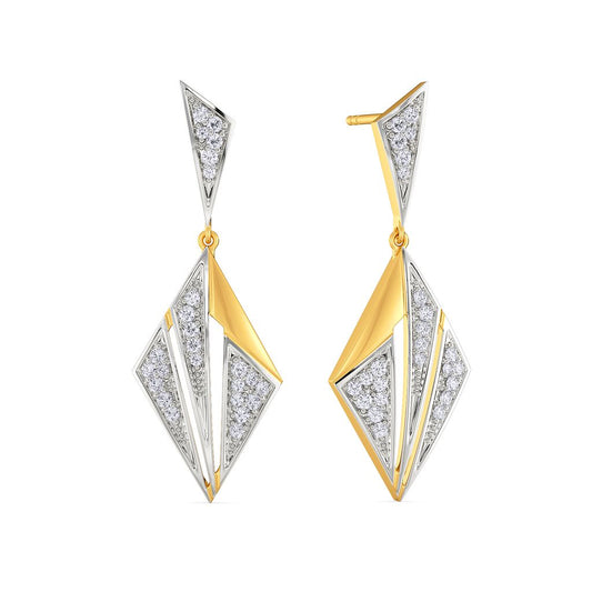 Sculpted for You Diamond Earrings