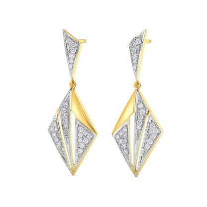 Sculpted for You Diamond Earrings