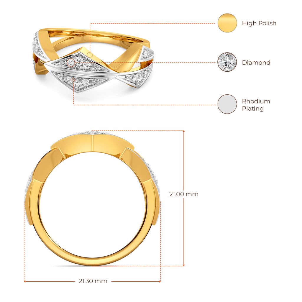 Sculpted for You Diamond Rings