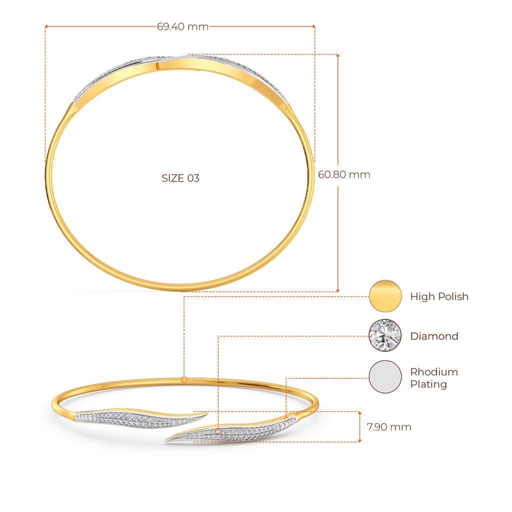 Leader Like Diamond Bangles