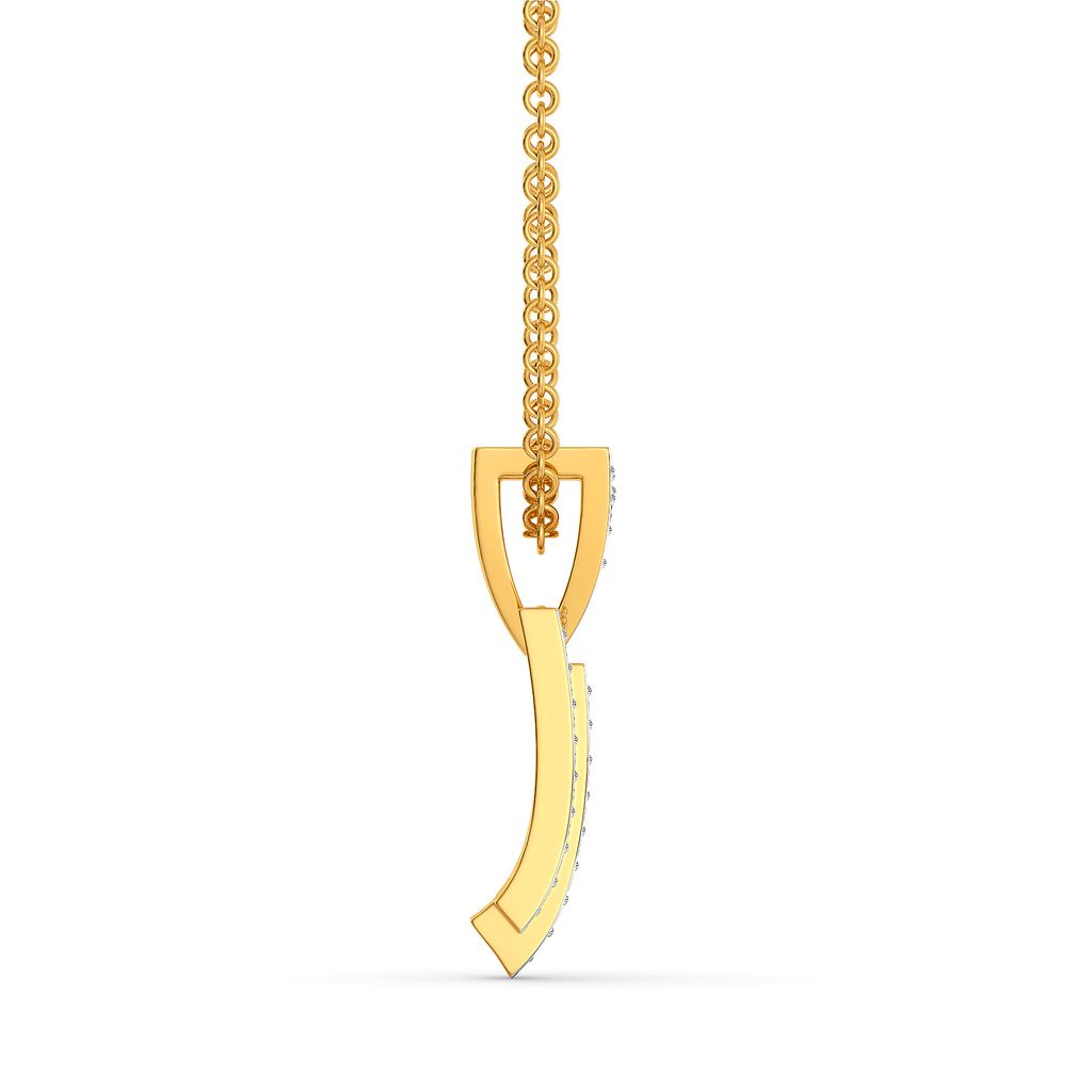 Toned Chic Diamond Pendants