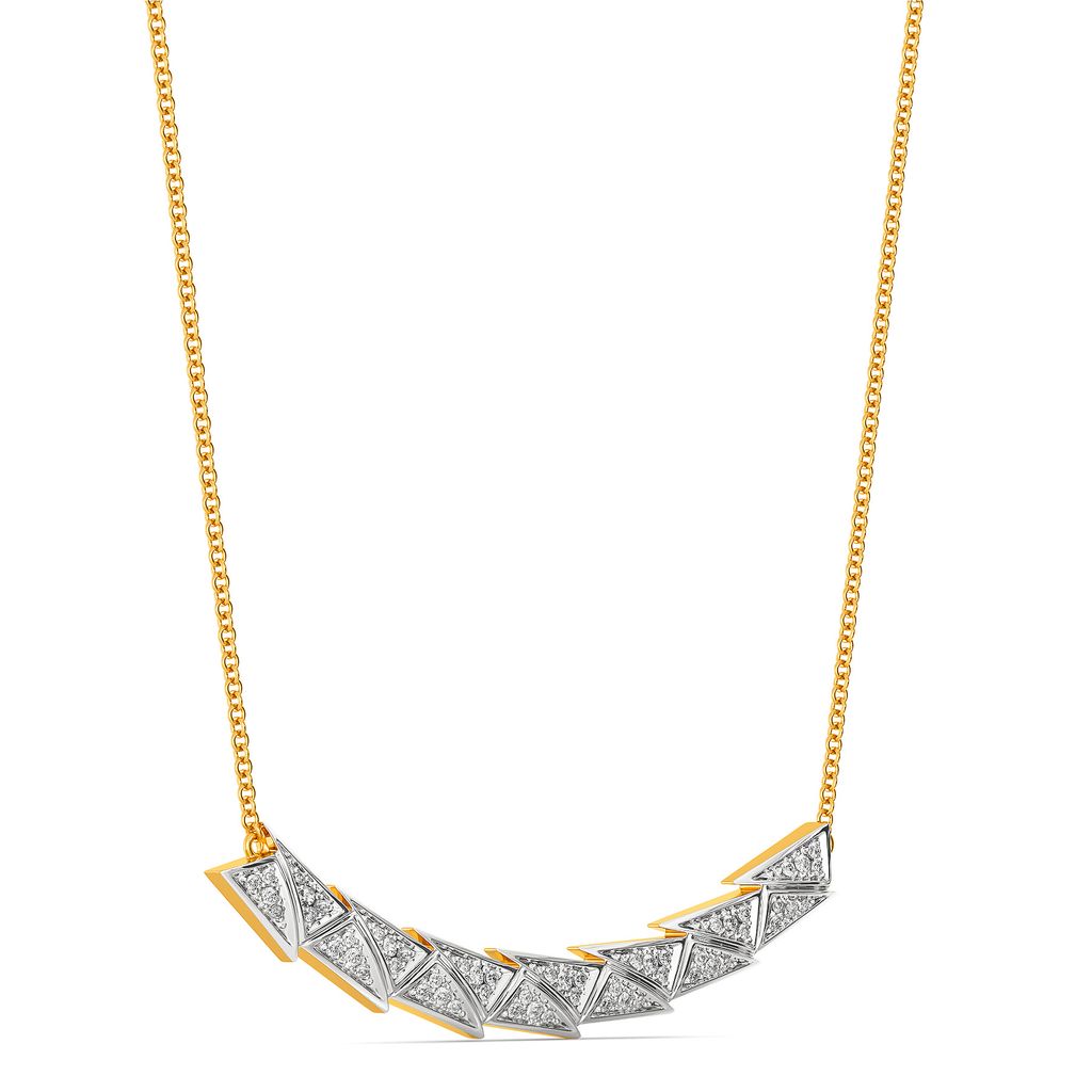 Grey Scale Diamond Necklaces