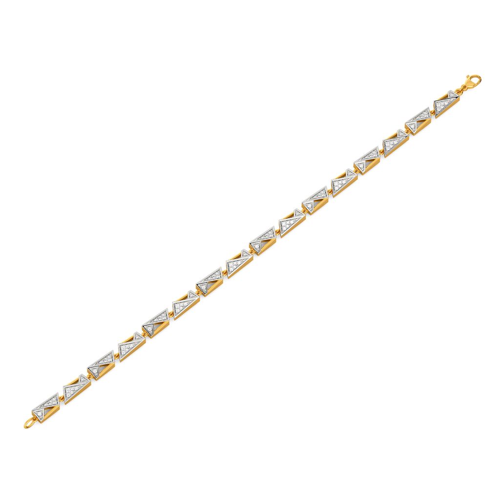 Tone in Tune Diamond Bracelets