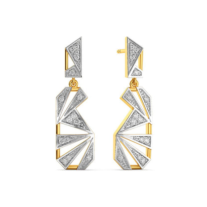 Tone in Tune Diamond Earrings