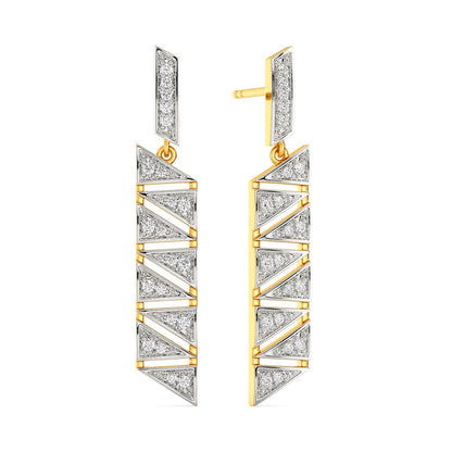 Bossy Chic Diamond Earrings