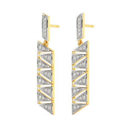 Bossy Chic Diamond Earrings