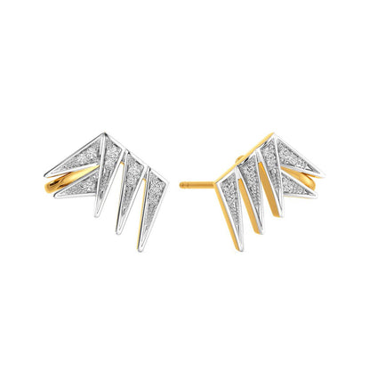 Power Trip Diamond Earrings