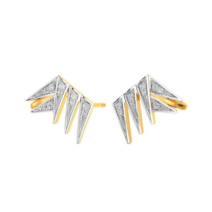 Power Trip Diamond Earrings