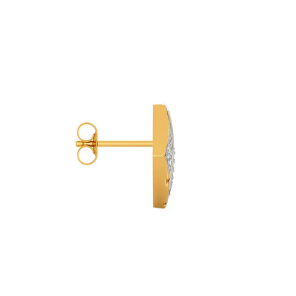 Sharp Suited Diamond Earrings