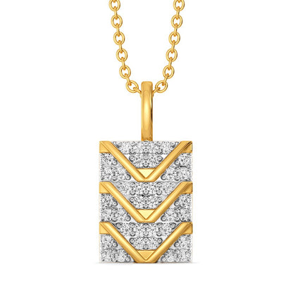 Sporty Chic Diamond Pendants