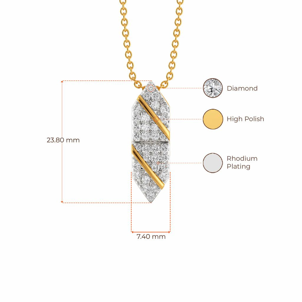 Active Adapt Diamond Pendants