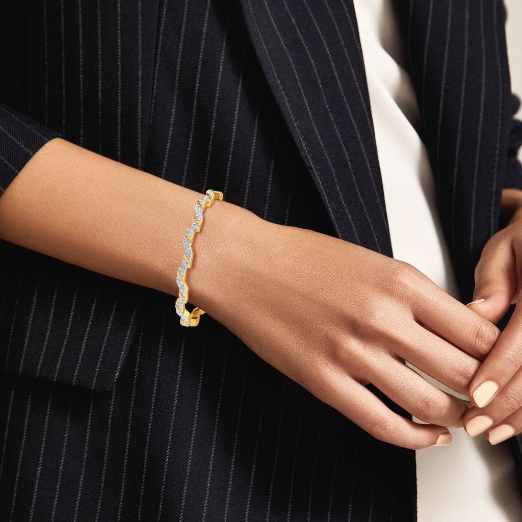 Active Adapt Diamond Bangles