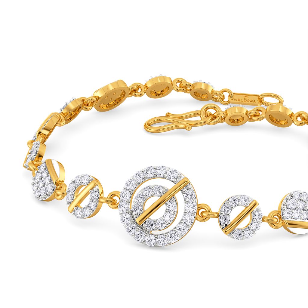 Hula Hoop Habit Diamond Bracelets