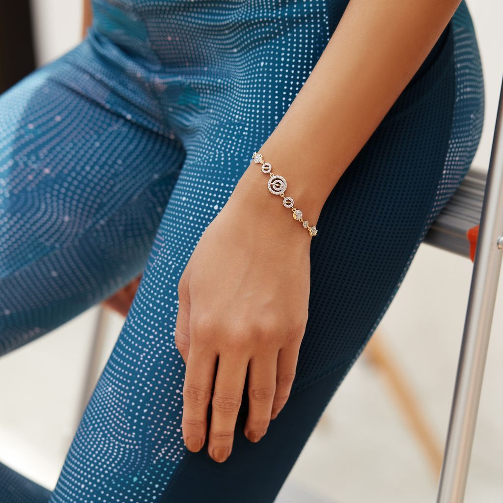 Hula Hoop Habit Diamond Bracelets