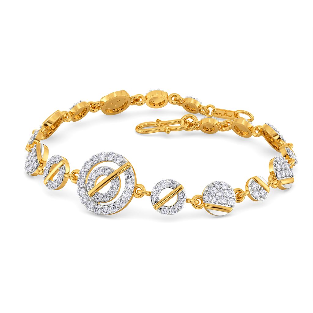 Hula Hoop Habit Diamond Bracelets