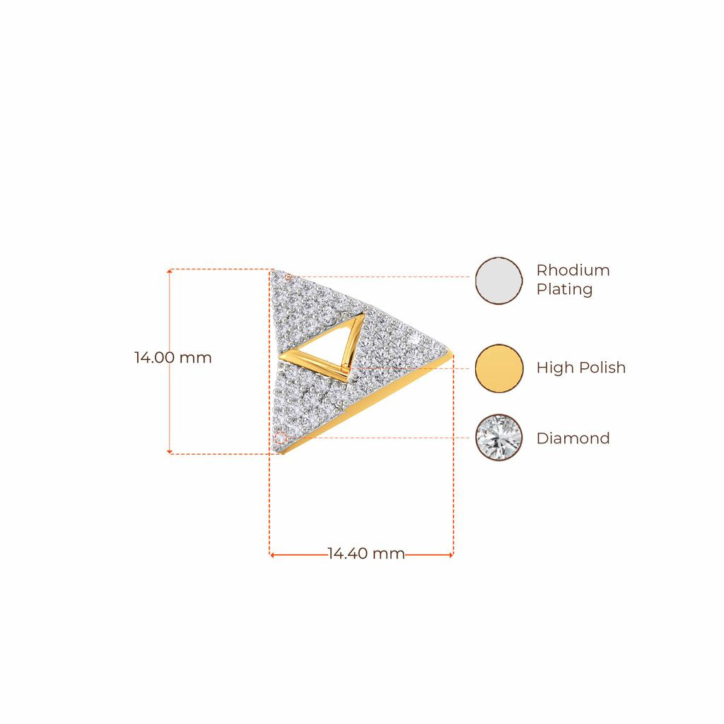 Easy Tracks Diamond Earrings