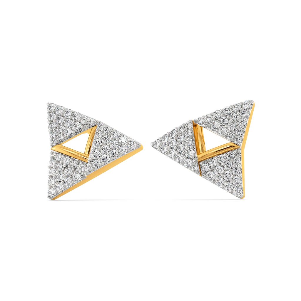 Easy Tracks Diamond Earrings