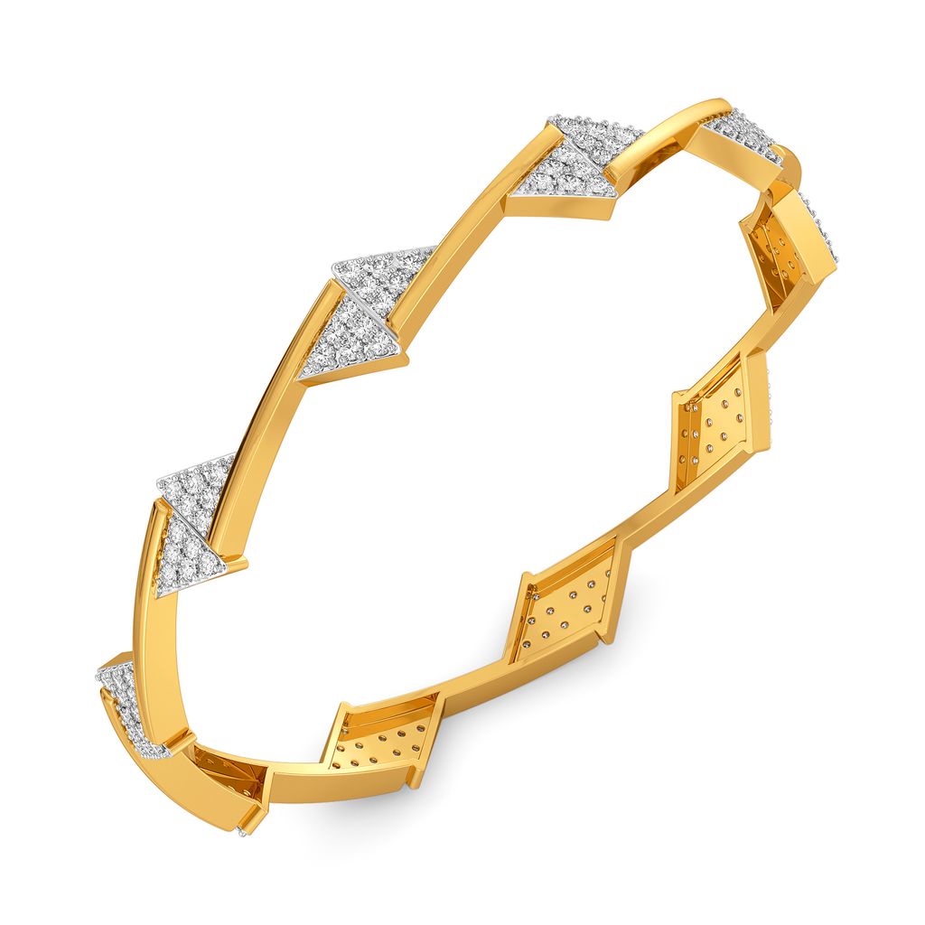 Easy Tracks Diamond Bangles