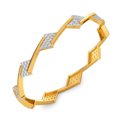 Easy Tracks Diamond Bangles