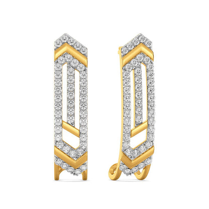 Comfort Marathon Diamond Earrings
