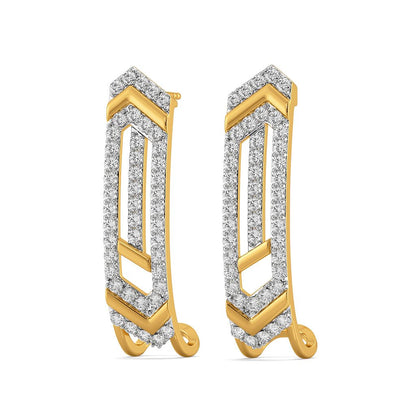Comfort Marathon Diamond Earrings