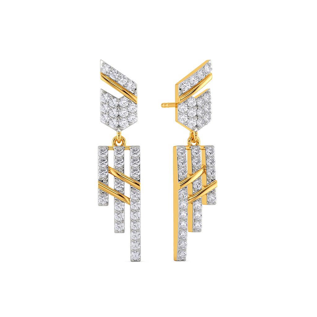 Stretch Flex Diamond Earrings