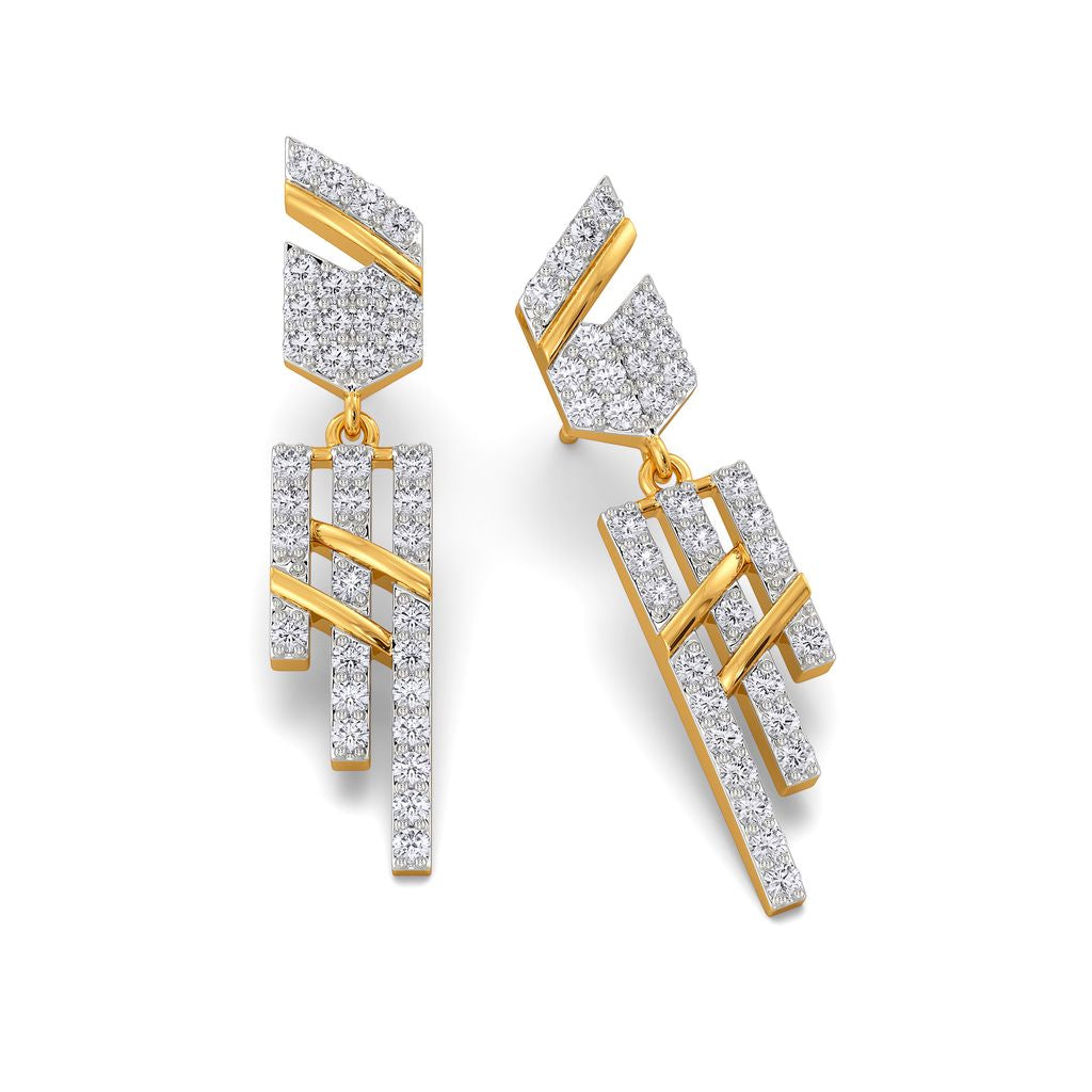 Stretch Flex Diamond Earrings