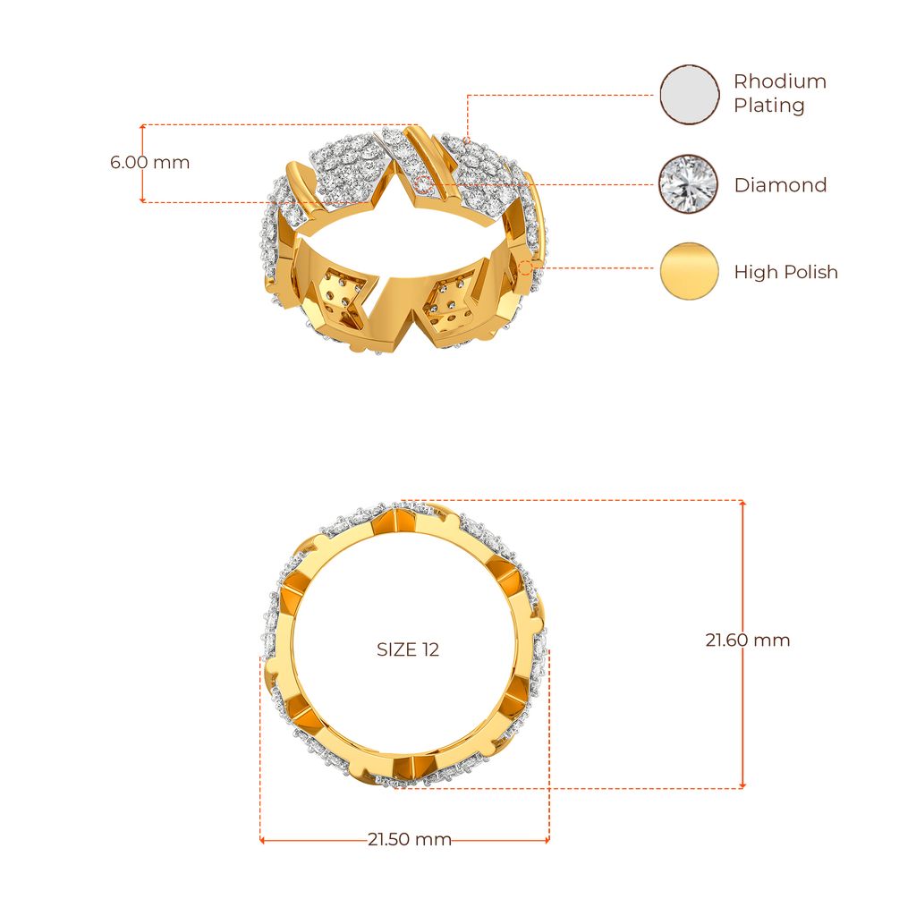 Stretch Flex Diamond Rings