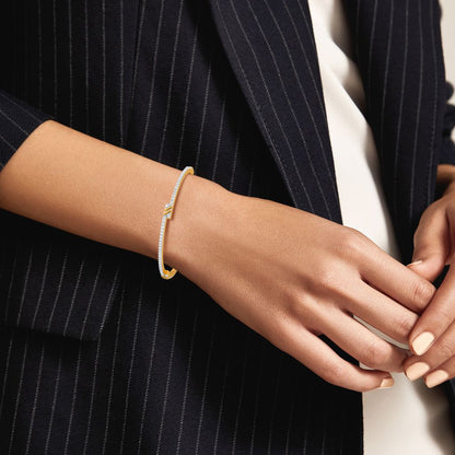 Stretch Flex Diamond Bangles