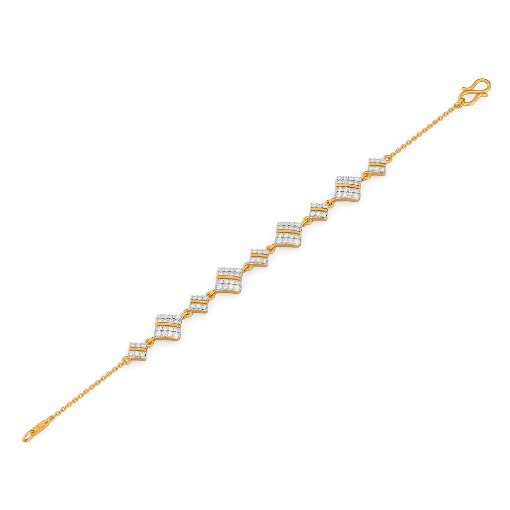 Fitness Goals Diamond Bracelets