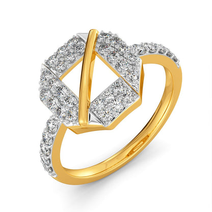 Track Suit Up Diamond Rings