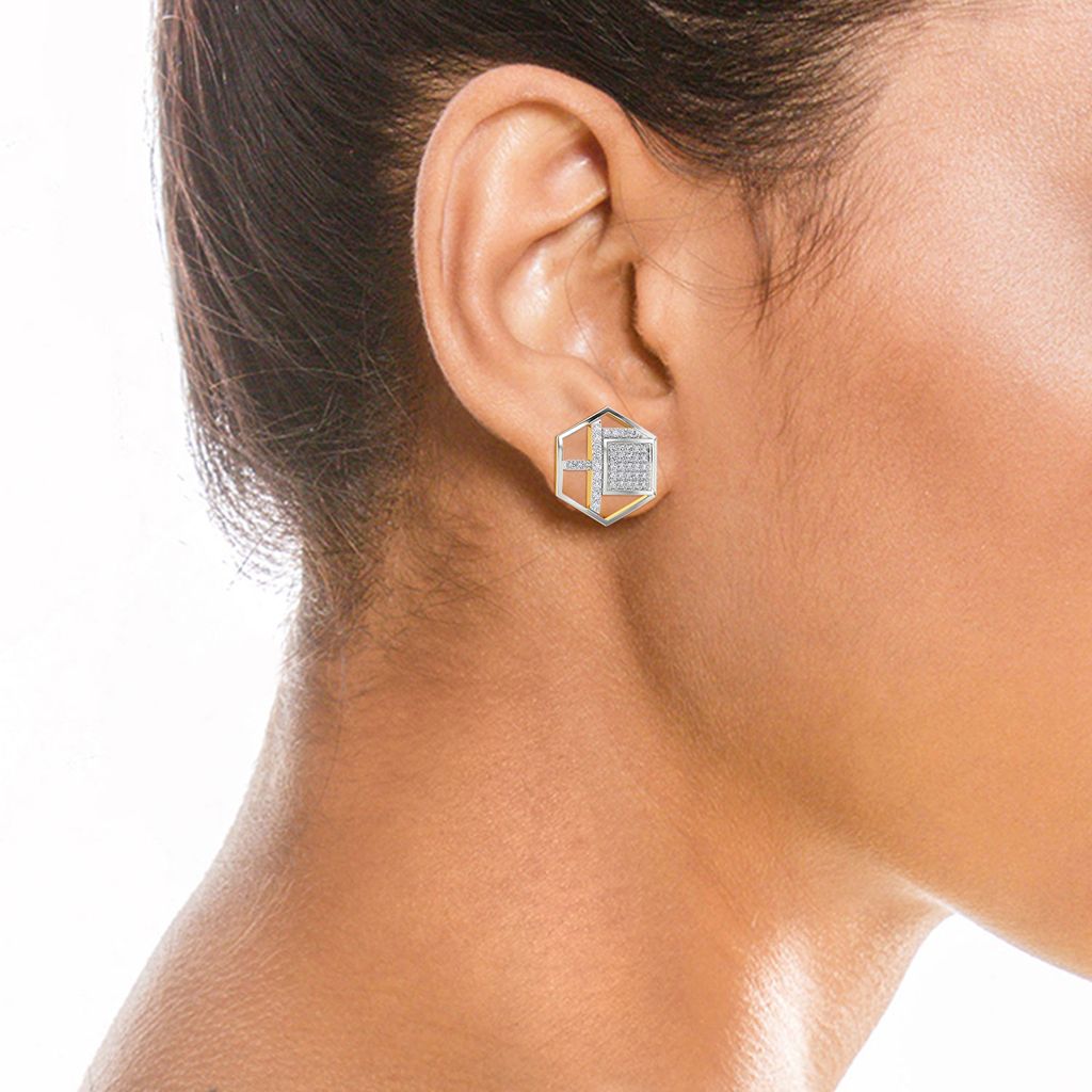 Mod Essentials Diamond Earrings