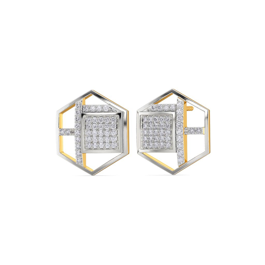 Mod Essentials Diamond Earrings