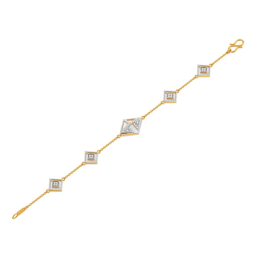 Work Matched Diamond Bracelets