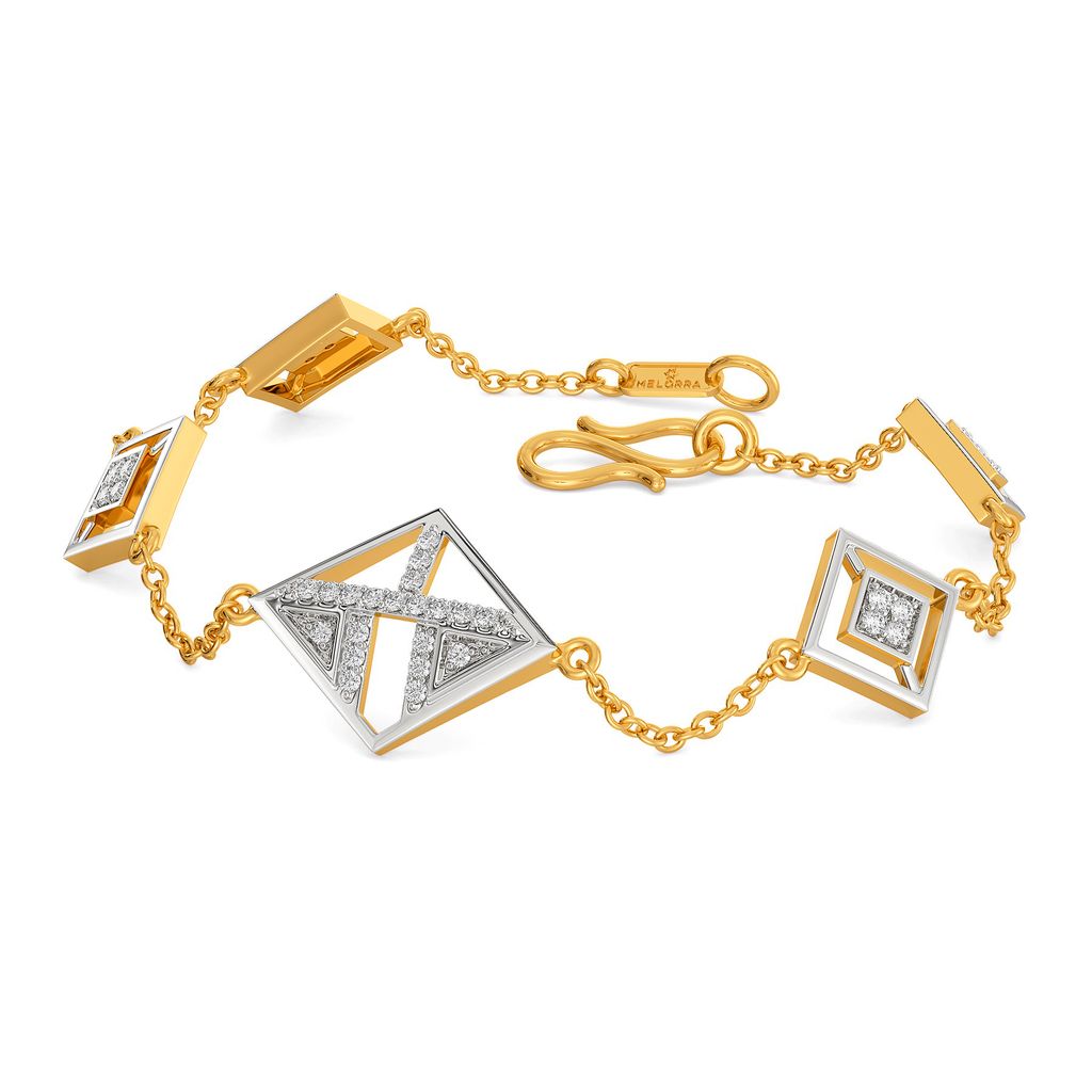 Work Matched Diamond Bracelets