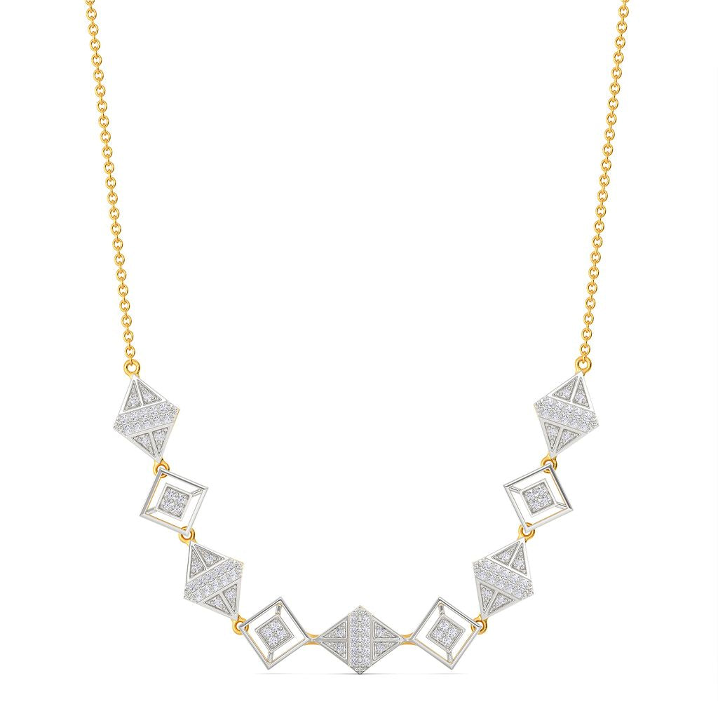 Work Matched Diamond Necklaces