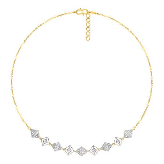 Work Matched Diamond Necklaces