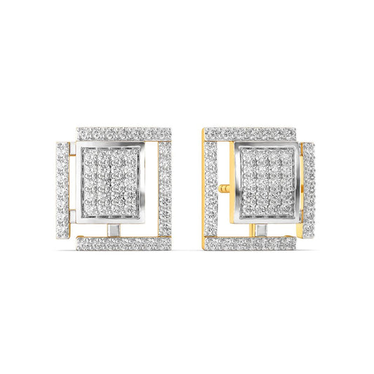 Baggy Aesthete Diamond Earrings