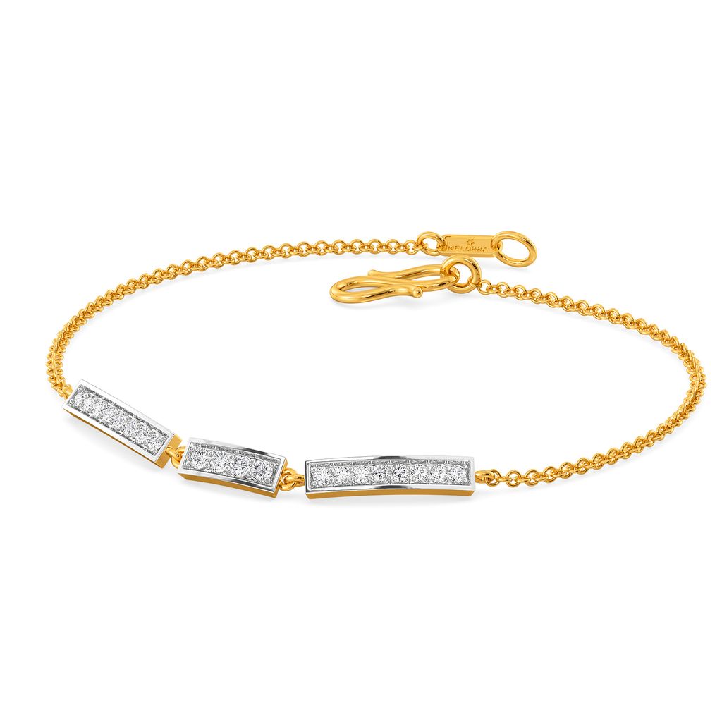 The Box Element Diamond Bracelets